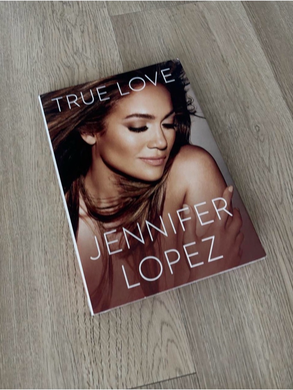 Jennifer Lopez True Love Book - Memoir